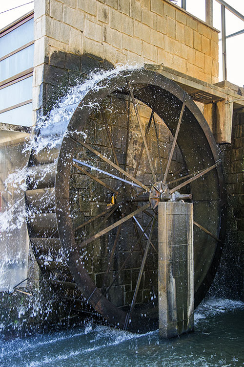 Wasserbetriebene Zuckermühle der Facenda da Quinta